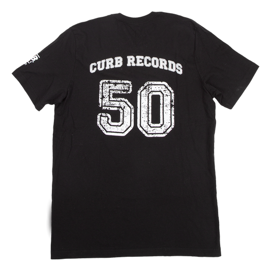 Curb Records Black T-shirt
