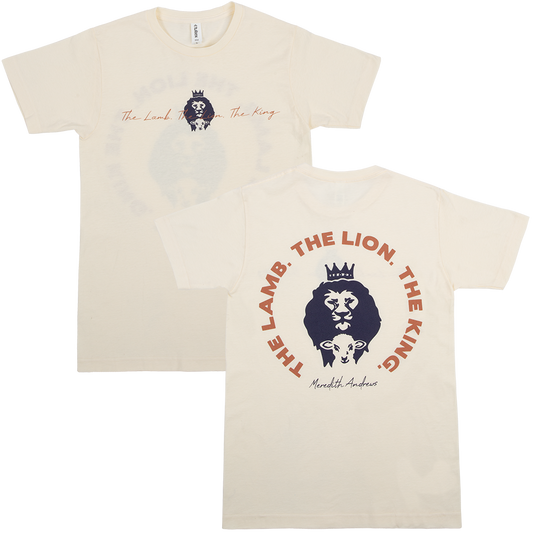 Lamb Lion King Tee - Natural