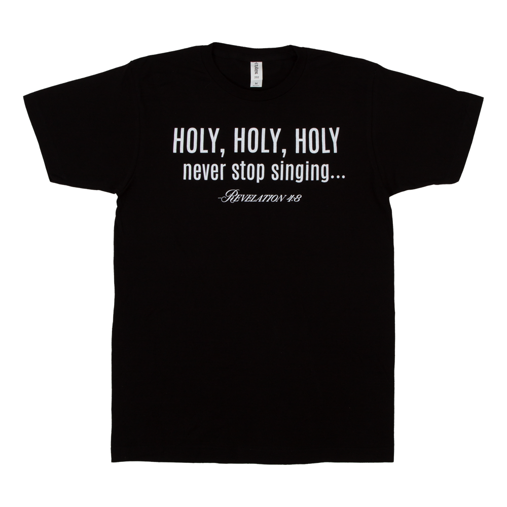 Holy Holy Holy Black Tee Curb Word Publishing holy-holy-holy-black-tee-curb-word-publishing